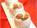 Panna cotta & marrons glacés...un beau mariage pour les fêtes