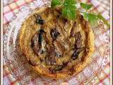 Tarte crouti-fondante aux champignons de Paris