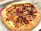 Tarte rustique aux prunes, made in Germany...autrement dit une Pflaumentorte sehr rustikal