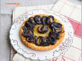 Tartelettes au boudin noir et compote de pommes