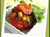 Tomates farcies aux saveurs orientales