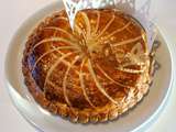 Galette des rois frangipane et framboise