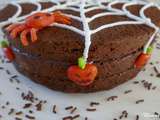 Molly cake au chocolat aux couleurs de Halloween