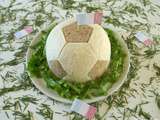 Sandwich cake ballon de foot