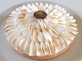 Tarte au citron meringuée pochage Saint Honoré