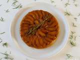 Tatin de nectarines au romarin