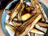 Aubergines confites et sauce au yaourt épicée