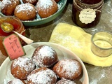 Beignets à la confiture