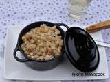 Céleri et pommes Tentation caramélisées façon risotto