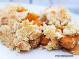 Crumble de butternut à la sauge et aux amandes