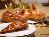 Galette des rois framboises et pistaches