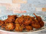 Pakoras encore appelés Bhadias ou Bajjis à la farine de lentilles, ou plus simplement beignets de légumes indiens