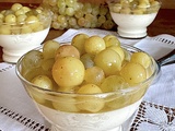 Panna Cotta acidulée au Chasselas de Moissac aop