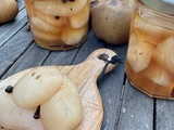 Poires au vinaigre épicé