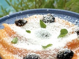 Salade de melon à la neige de feta
