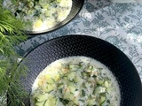 Tarator, la soupe froide au concombre et au yaourt bulgare