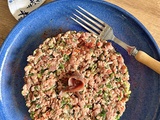 Tartare de veau d’Aveyron et du Ségala aux anchois