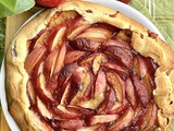 Tarte rustique aux nectarines