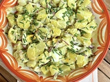 Très simple salade de pomme des terre estivale