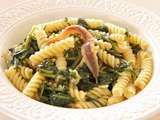 Fusilli aux fanes de navet