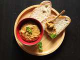 Tartinade aux haricots et légumes du soleil