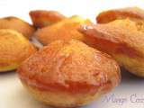 Madeleines coeur fondant au caramel au beurre salé