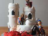 Gâteau le Château fort Playmobil