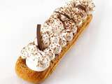 Éclair saveur tiramisu (café, mascarpone...) - maPatisserie.fr