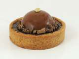 Tartelette au chocolat et mousse lactée caramel — maPatisserie.fr