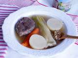 Pot au feu des familles à la queue de boeuf marinée