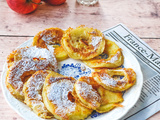 Beignets aux pommes, sans friture