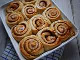 Brioche roulée à la cannelle – Cinnamonrolls