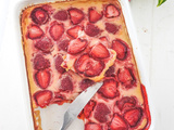 Clafoutis aux fraises