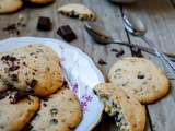 Cookies à la margarine et pépites de chocolat