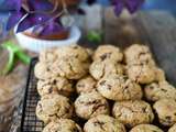 Cookies beurre de cacahuètes et pépites de chocolat