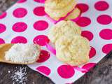 Cookies noix de coco et chocolat blanc