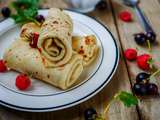 Crêpes à la farine d’épeautre