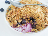 Crumble myrtilles