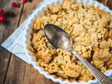 Crumble pomme poire de Noël