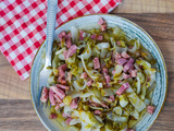 Endives fondantes aux lardons