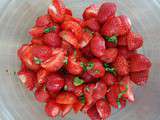 Fraises au basilic