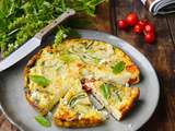 Frittata de courgettes