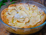 Gâteau aux pommes chiffonnées