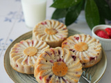 Gâteau citron framboises