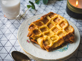 Gaufre de brioche perdue