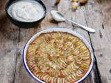 Gratin de ratte parmesan et béchamel au chou-fleur