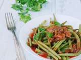 Haricots verts à la bolognaise