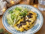 L’authentique omelette aux truffes noires