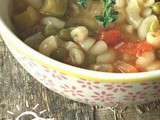 Minestrone aux petits pois