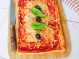Pizza à la pâte feuilletée